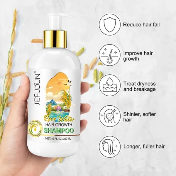 Hair rice growth shampoo - Image 2