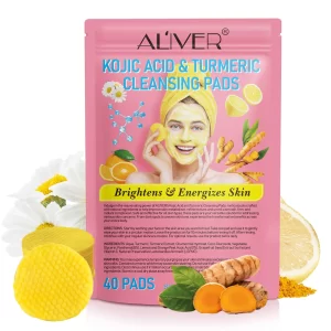Kojic And Turmeric Cleansing face pad