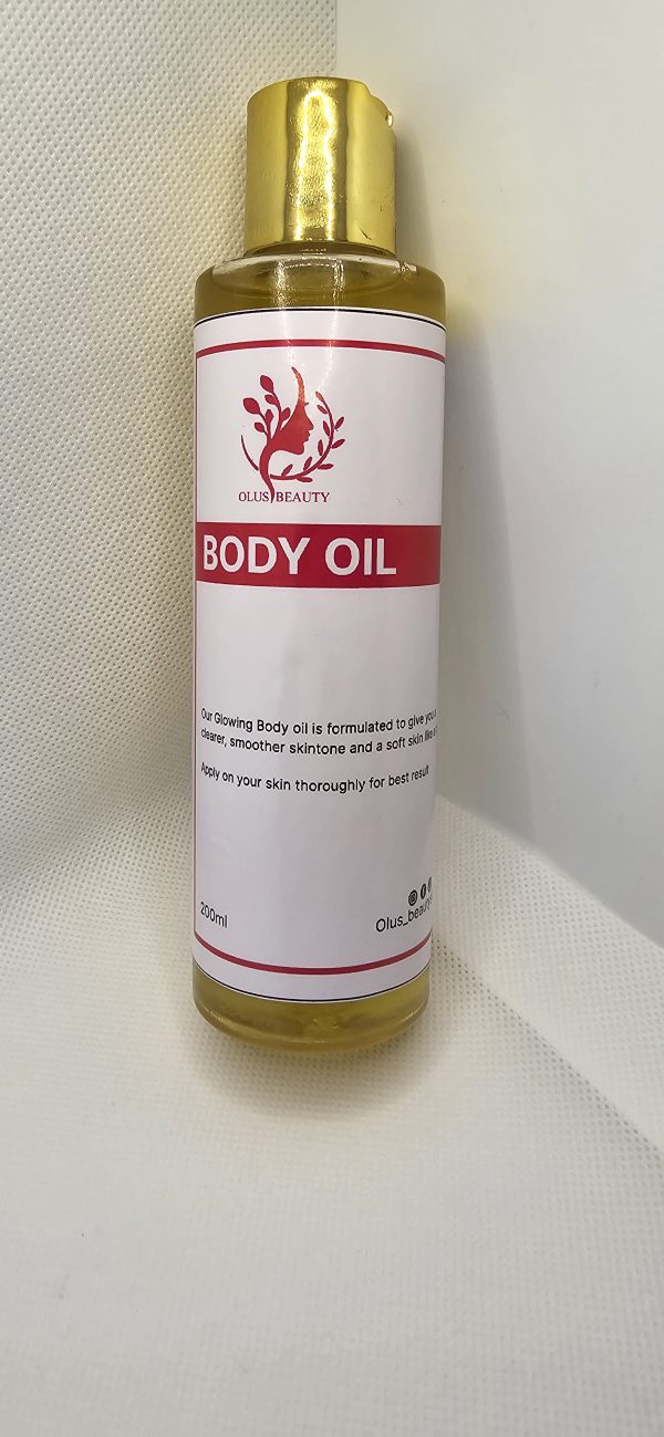 Glowing Body oil