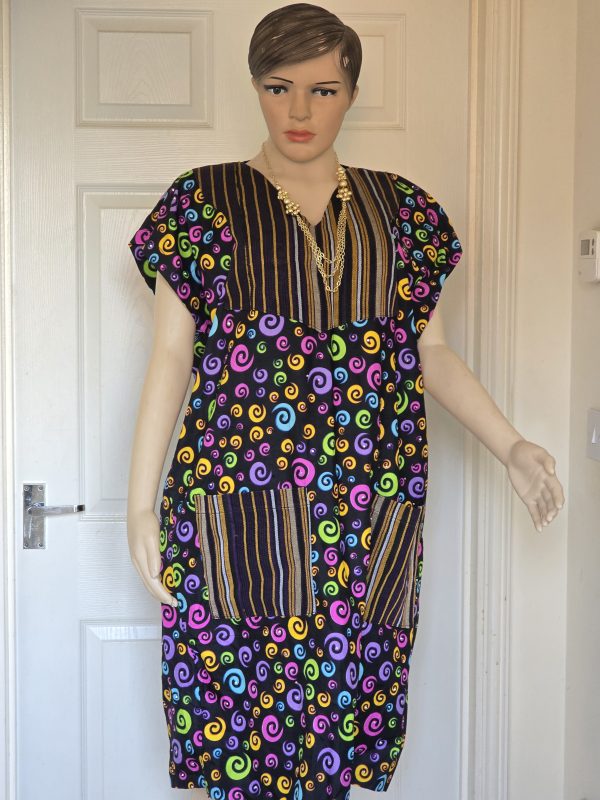 Ankaraprint boubou one size for women - Image 2
