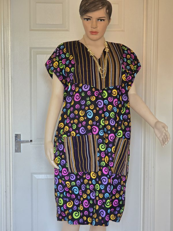 Ankaraprint boubou one size for women
