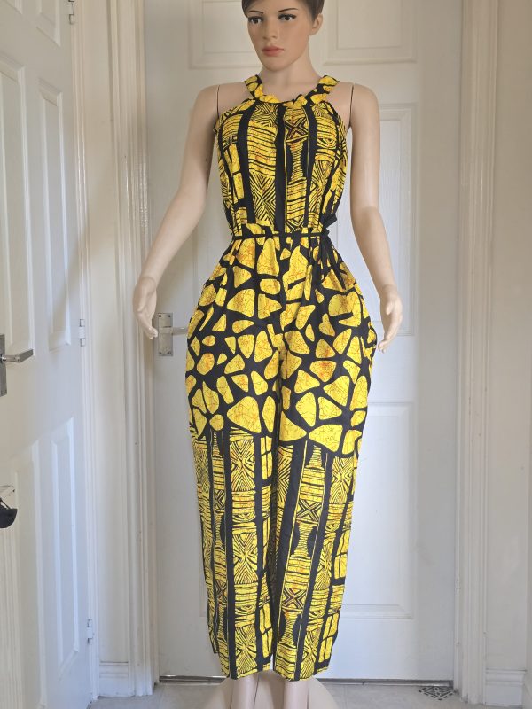 Ankara print jumpsuit available in size 12 and 14 - Image 2