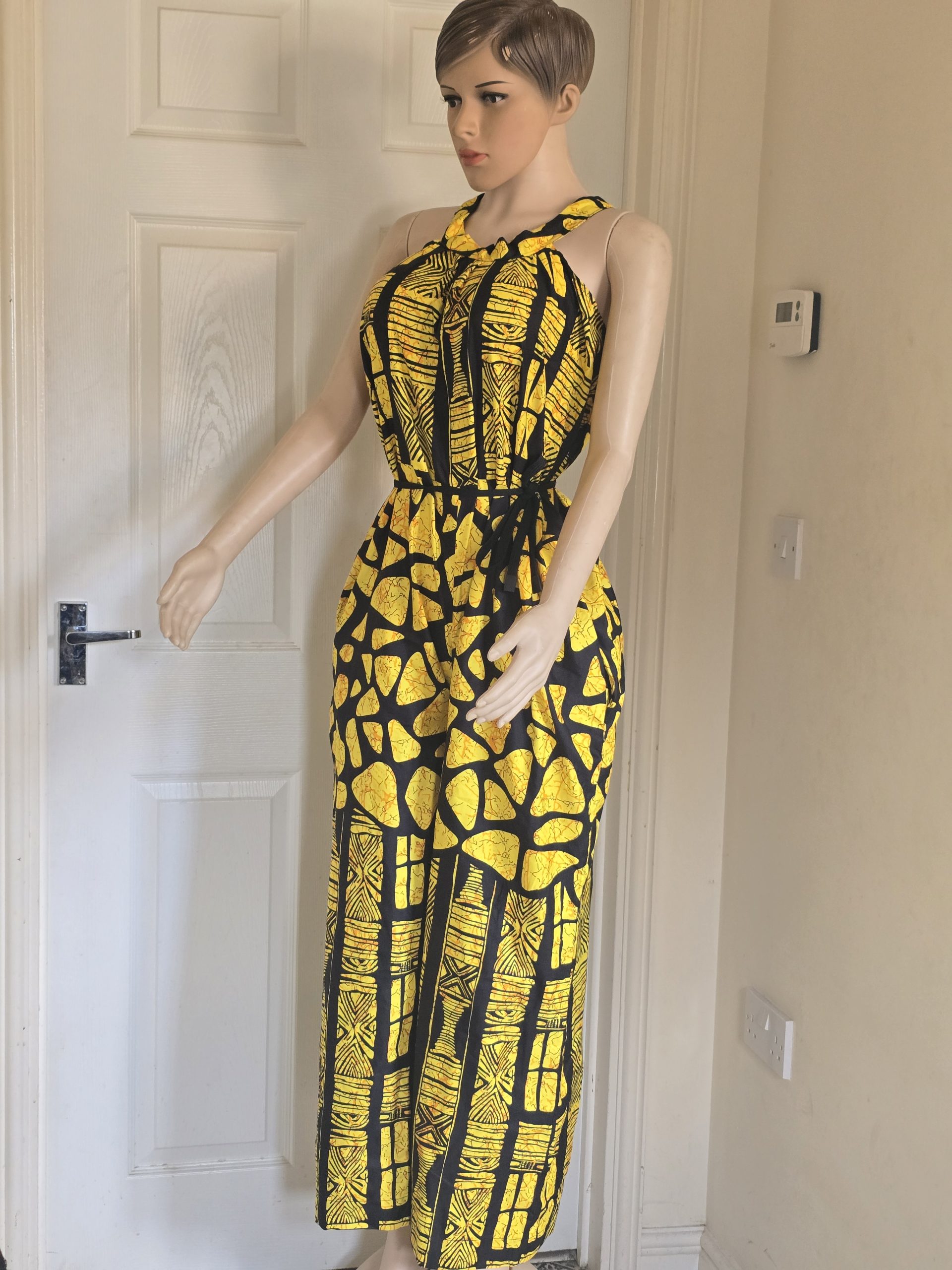 Ankara print jumpsuit available in size 12 and 14