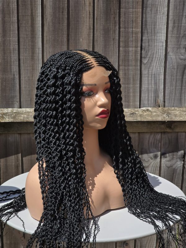watermelon  braided wig 40inches - Image 3