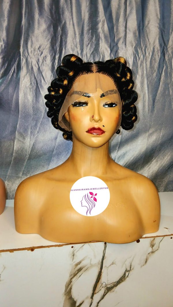human hair lace front ,glueless wig - Image 2