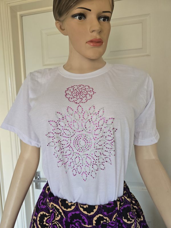 Bling T shirt available in Medium or large