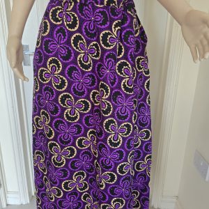 Flare skirt with a touch of bling