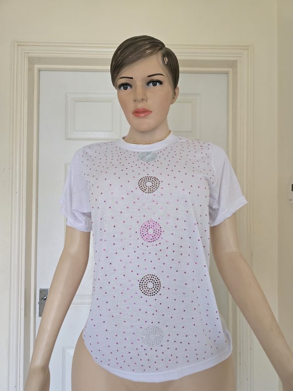 Bling T shirt available in medium and large