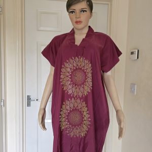 Short boubou gown dress