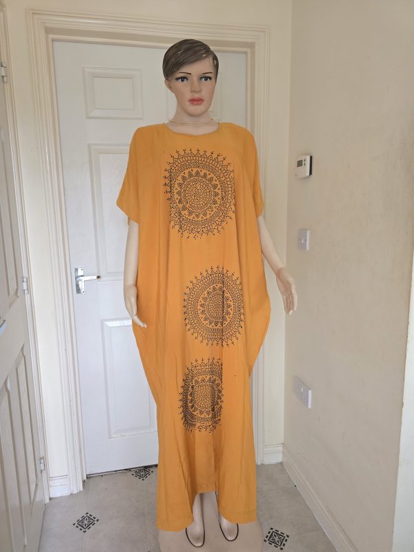 Free boubou gown with touch of rhinestone - Image 2