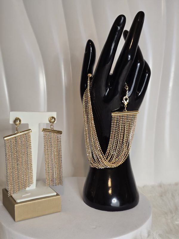 3 tone Non-tarnish jewelry set - Image 2