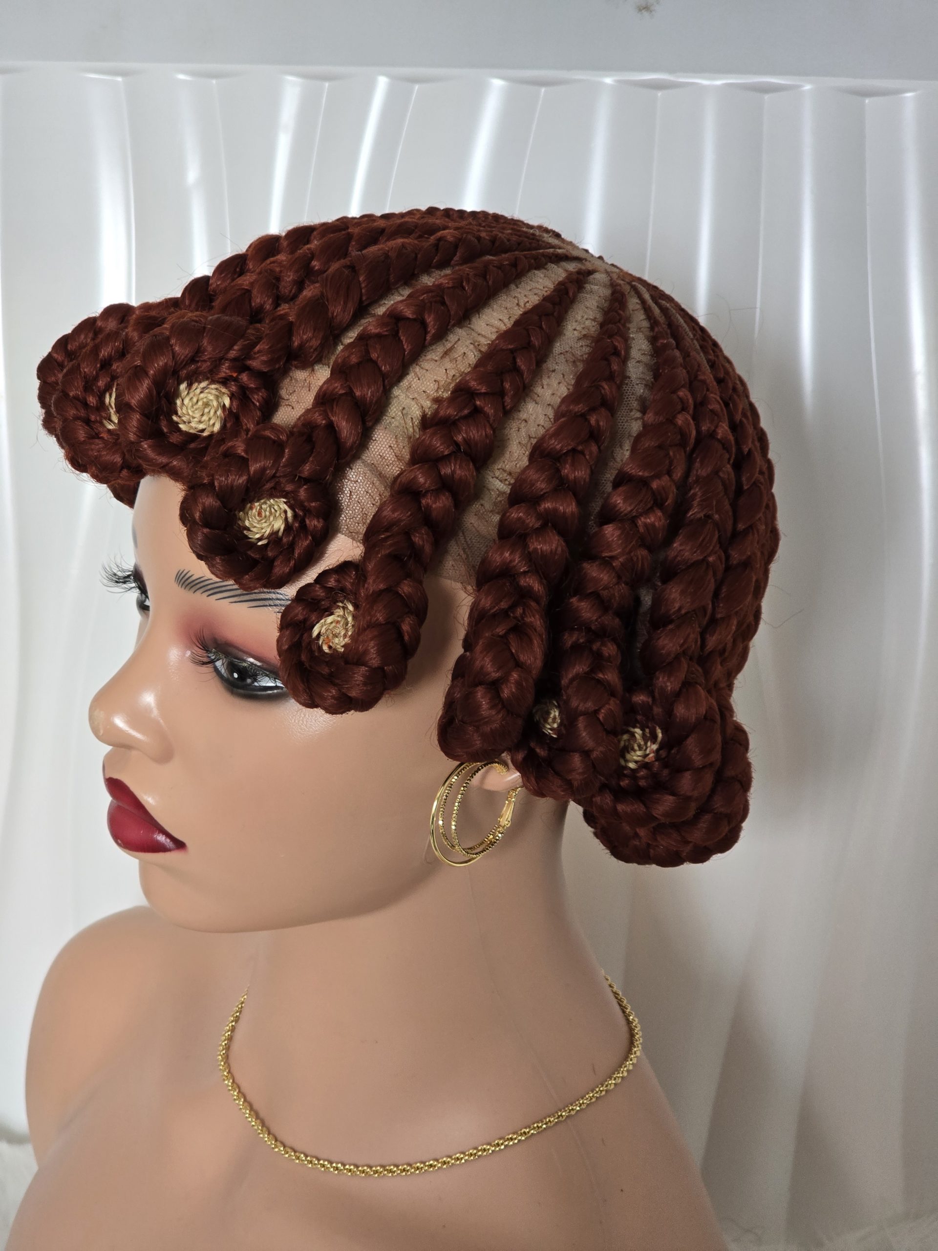 Cornrow braided wigs