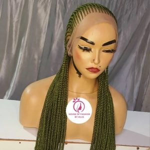 Cornrow Braided wig for women