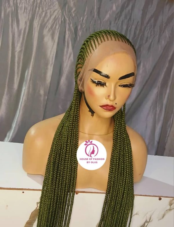 Cornrow Braided wig for women