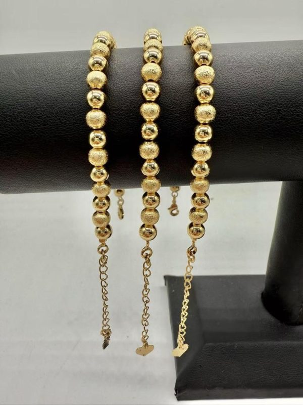 3 set of non-tarnish bracelets