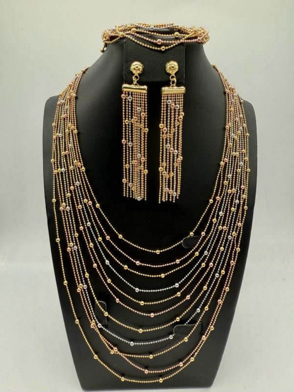 Non-tarnish jewellery set