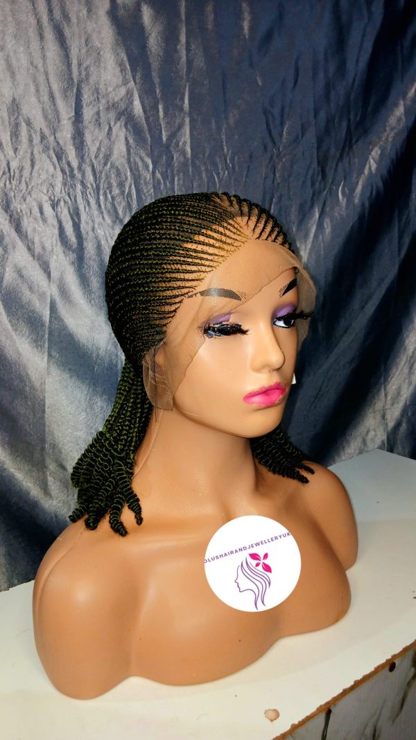 Cornrow braided wigs