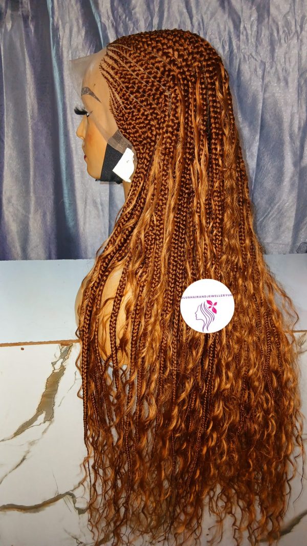 Ghana weaving boho braided wigs - Image 2