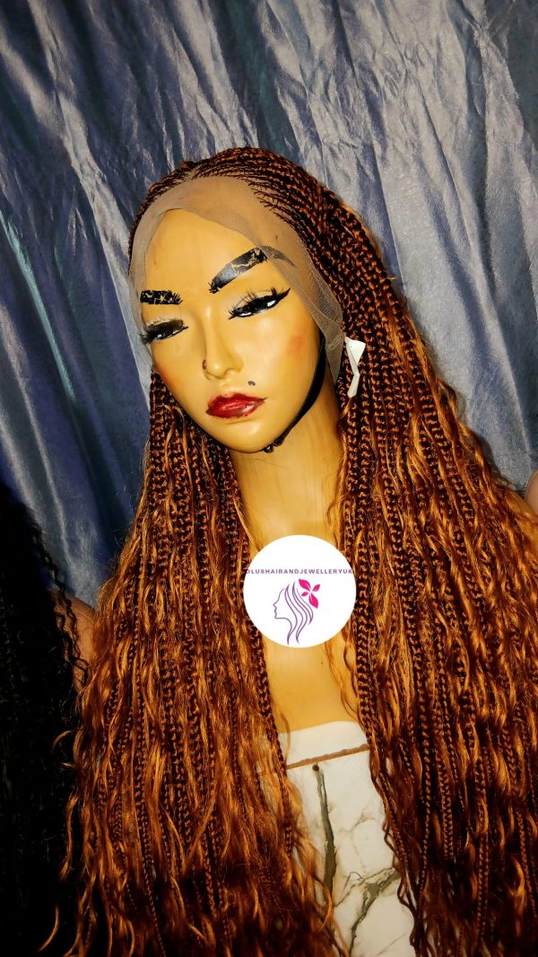 Ghana weaving boho braided wigs