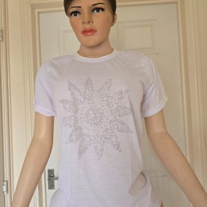 Bling T shirt available in medium and large size