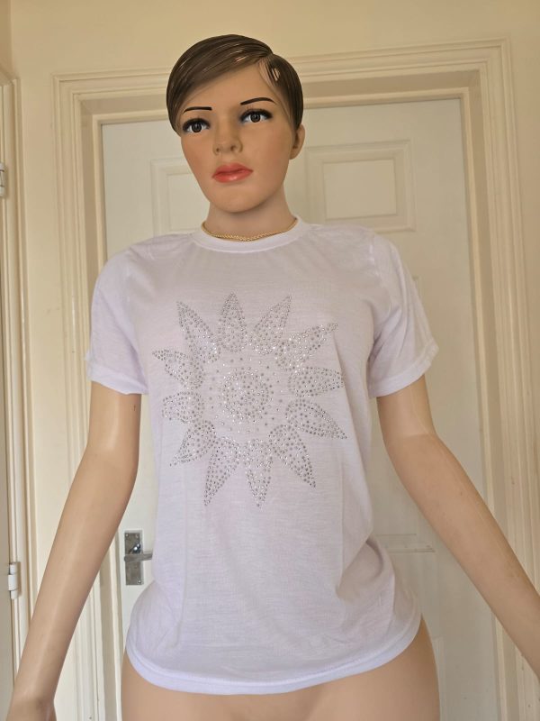 Bling T shirt available in medium and large size