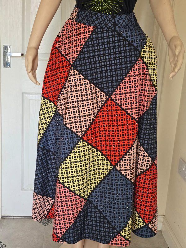 Elastic Bling flare skirt available in size 12