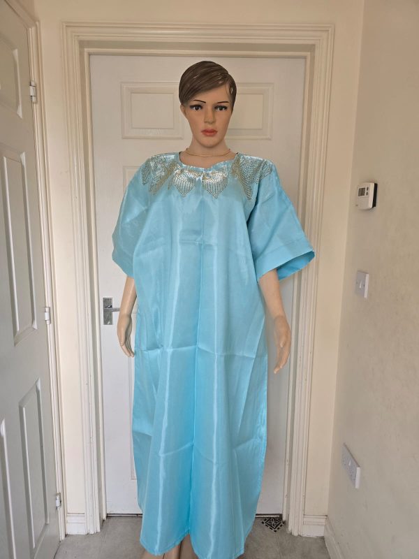Mikado boubou gown _size 12,14,16