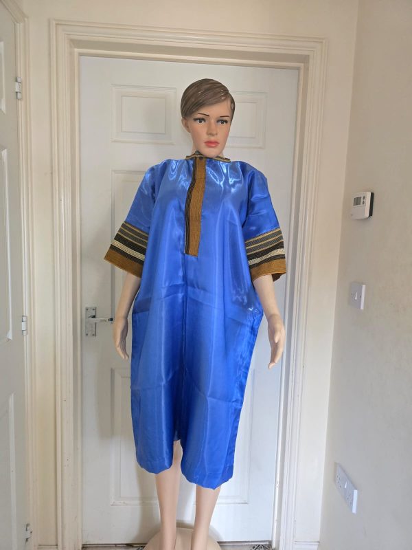 Mikado materials mixed with aso oke