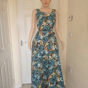 Flare ankara gown available in size 14,16