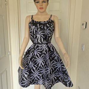 Flare Kampala short gown available in size 14,16