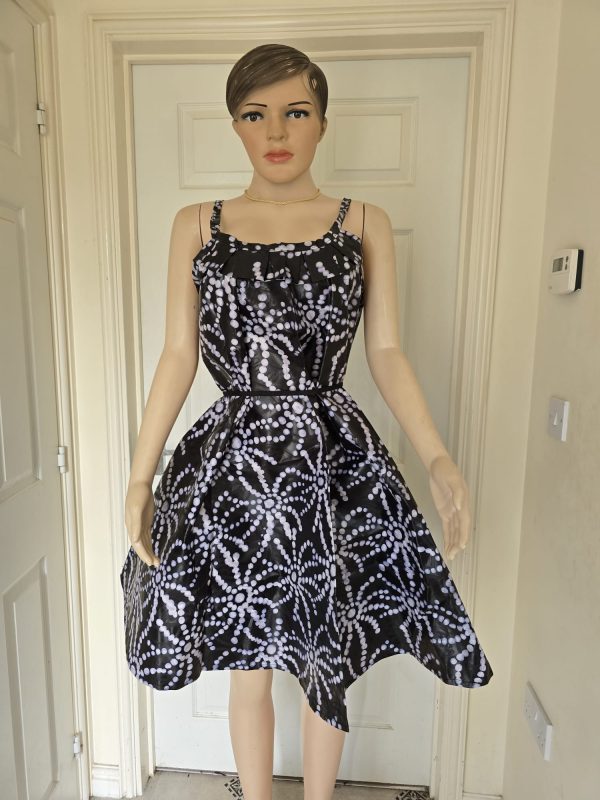 Flare Kampala short gown available in size 14,16