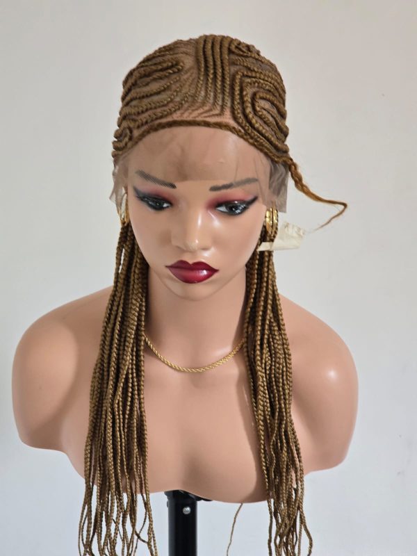 Braided wig with baby hair - Image 2