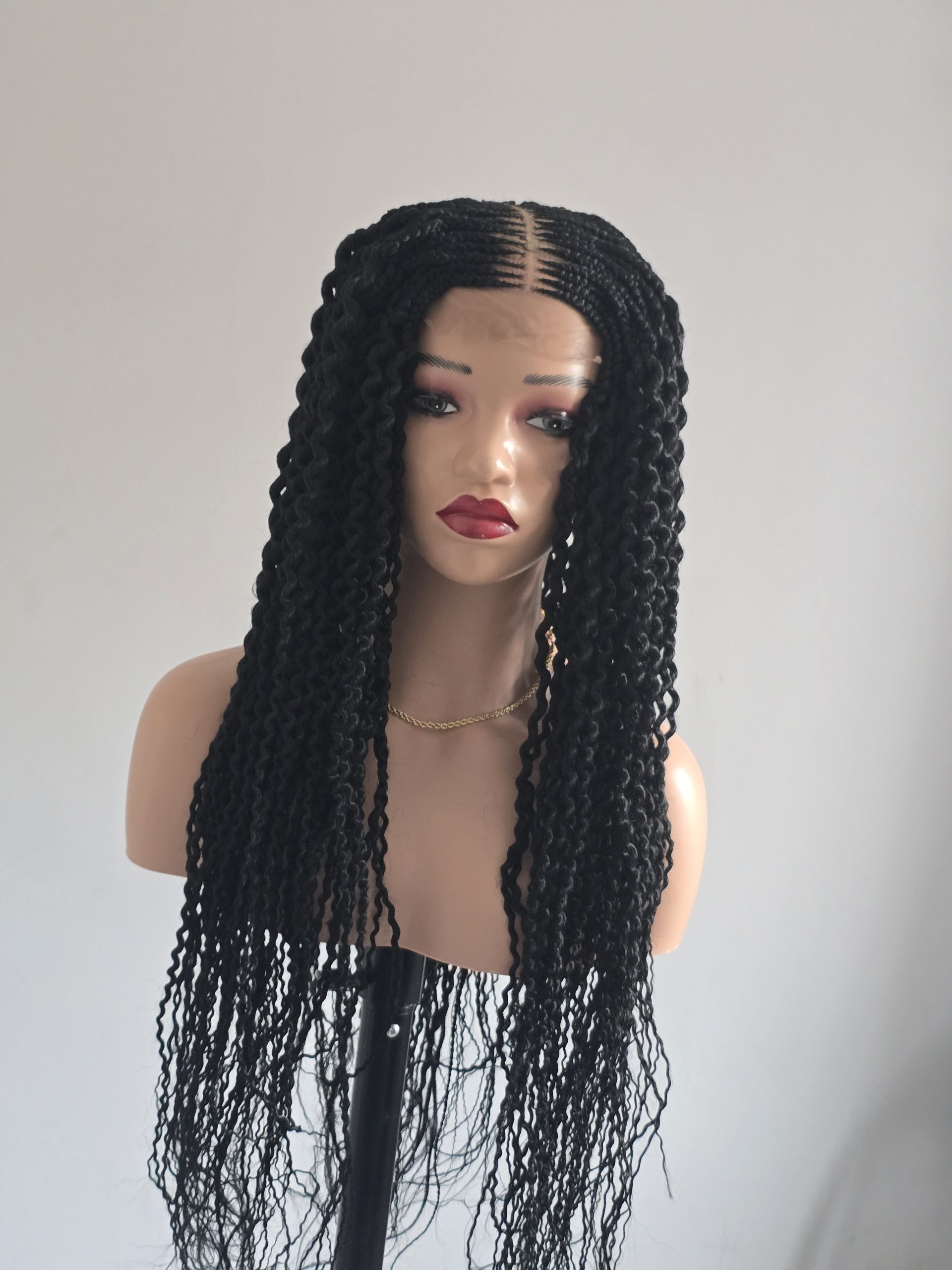 Watermelon braided wig